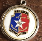 Vintage USS Texas Charm Pendant Gold & Silver Tone Proud Heritage Proud Purpose — photo 4