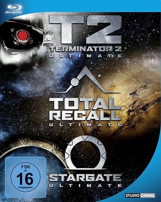 Terminator 2/Total Recall/Stargate - Ultimate Sci-Fi Collection Steelbook