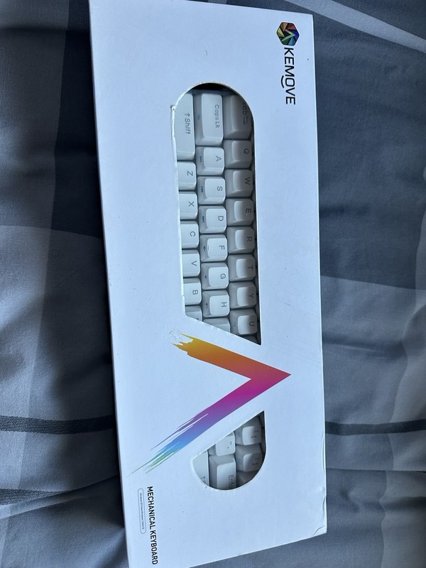 Kemove Mechanical Gaming Keyboard RGB LED Backlit new with original box