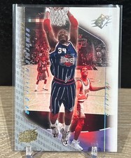 2000-01 SPx - Hakeem Olajuwon #28 Houston Rockets