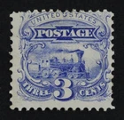 CKStamps: US Stamps Collection Scott#114 3c Pictorial Mint Part Gum