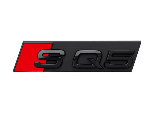 Genuine Audi Black SQ5 Emblem - Front 80A-071-805 - Bild 1 von 1