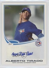 2013 Topps Pro Debut Auto Alberto Tirado #PDA-AT Auto 0c2