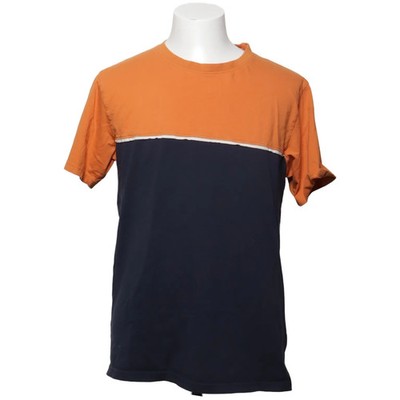 Loaded, T-shirt, Größe: L, Blau/Orange, Baumwolle, Sonstiges, Herren #EOE