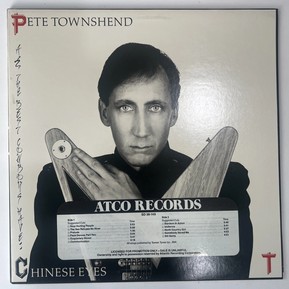 LP Vinyl Records Pete Townshend in Chinese for sale | eBay UK