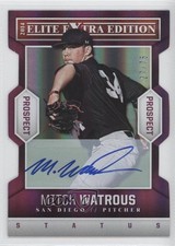 2014 Panini Elite Extra Edition Prospects 27/75 Mitch Watrous #79 Auto 1l5
