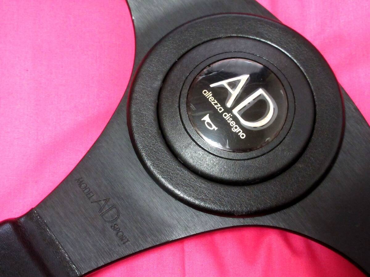 ATC AD Altezza Disegno Steering Wheel 350mm Black Leather JDM