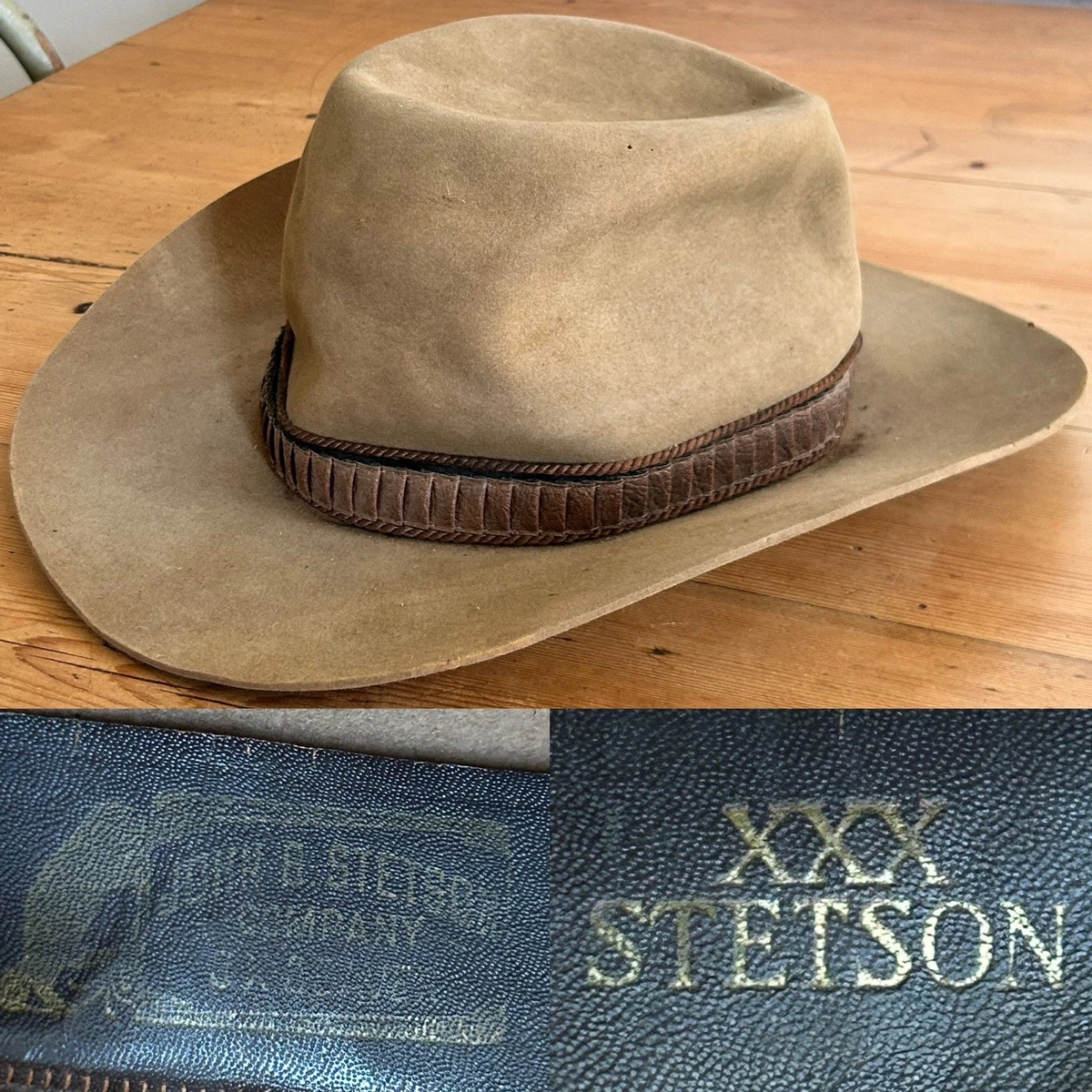 Stetson Beaver Vintage Men's 7 3/8 Size for sale | eBay