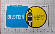 Aufkleber "BILSTEIN - Gasdruck Stossdämpfer", 90er Jahre