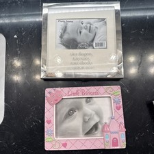 Cadre photo petite princesse verre 4x6 (2 au total) 