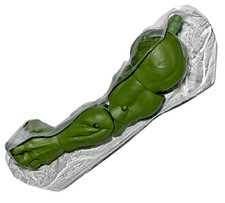 Marvel Legends SMART HULK LEFT ARM Build-a-Figure Avengers Endgame rock python