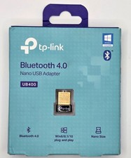 TP-LINK UB400 Bluetooth 4.0 Nano USB Adapter Plug Play, Nano Size, EDR A2DP