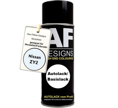 Für Nissan ZY2 Blanc Glacier Spraydose Basislack Sprühdose 400ml