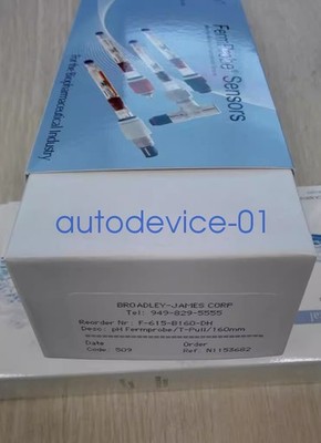 1pcs BJC FermProbe F-615 pH High temperature sterilization electrode T-handle+S8