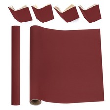 40"x16" Bookbinding Cloth, Linen Bookbinding Repair Cloth, Dark Red