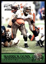 Warrick Dunn 2000 Pacific #366 Buccaneers NFL READ FREE SHIPPING AutographDen