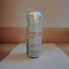 2 Red Bull Spring Edition Cherry Sakura Energy Drink 12oz Cans Discontinued