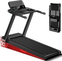 Folding Treadmill 15% Auto Incline 12km/h 3HP Walking Running Machine 180kg