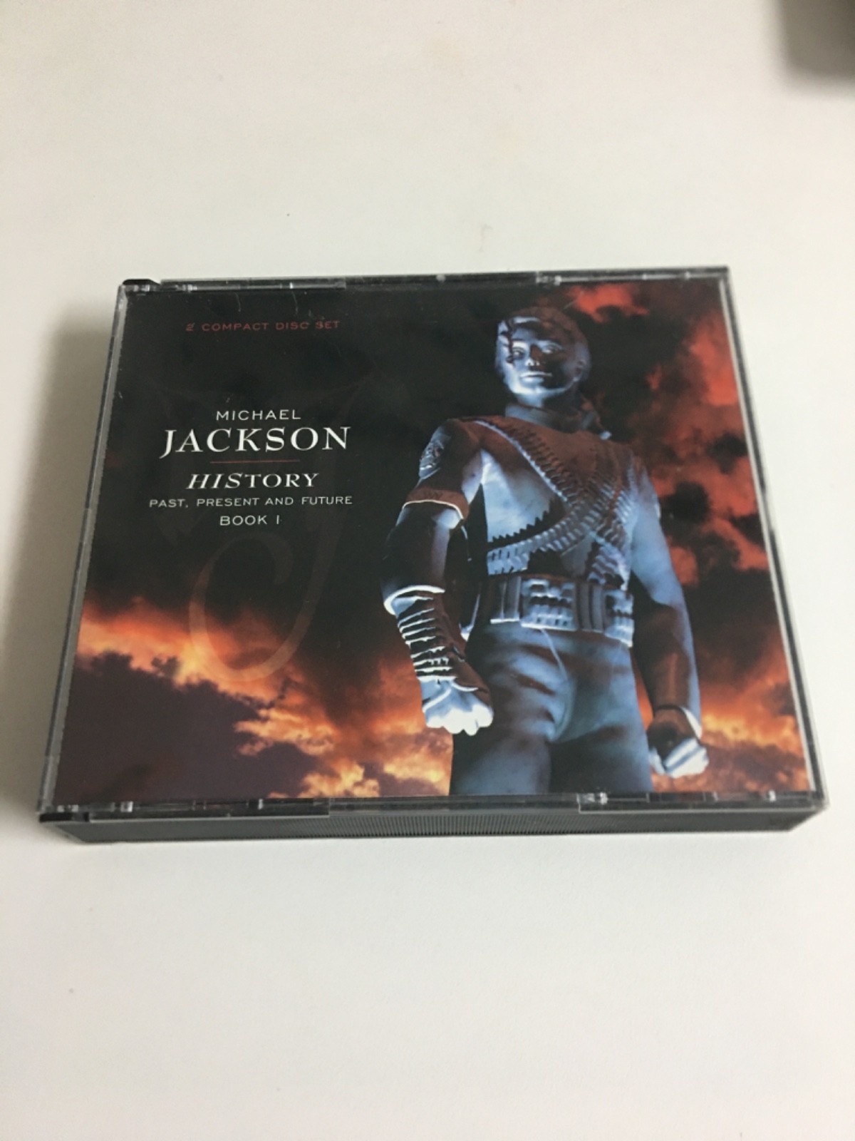 MICHAEL JACKSON HIStory: Past, Present and Future, Book I 2 CD GOLD DISCS FATBOX