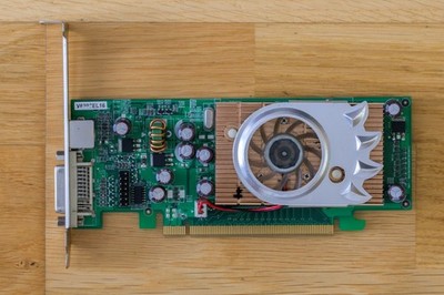 Nvidia GeForce 6200 LE | PCIe VGA Card | 128 MB RAM - Works