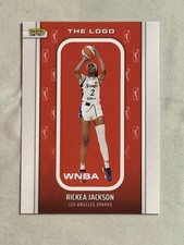 2025 Panini Instant WNBA The Logo Rickea Jackson /1447 #LOGO-20 Los Angeles