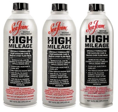 Sea Foam HM16 High Mileage Motor Treatment 16oz (3 Pack) Fuel Injector Cleaner