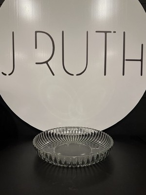 #22 Vtg. Glass Bowl see Pics for Small Chips 11.75x2