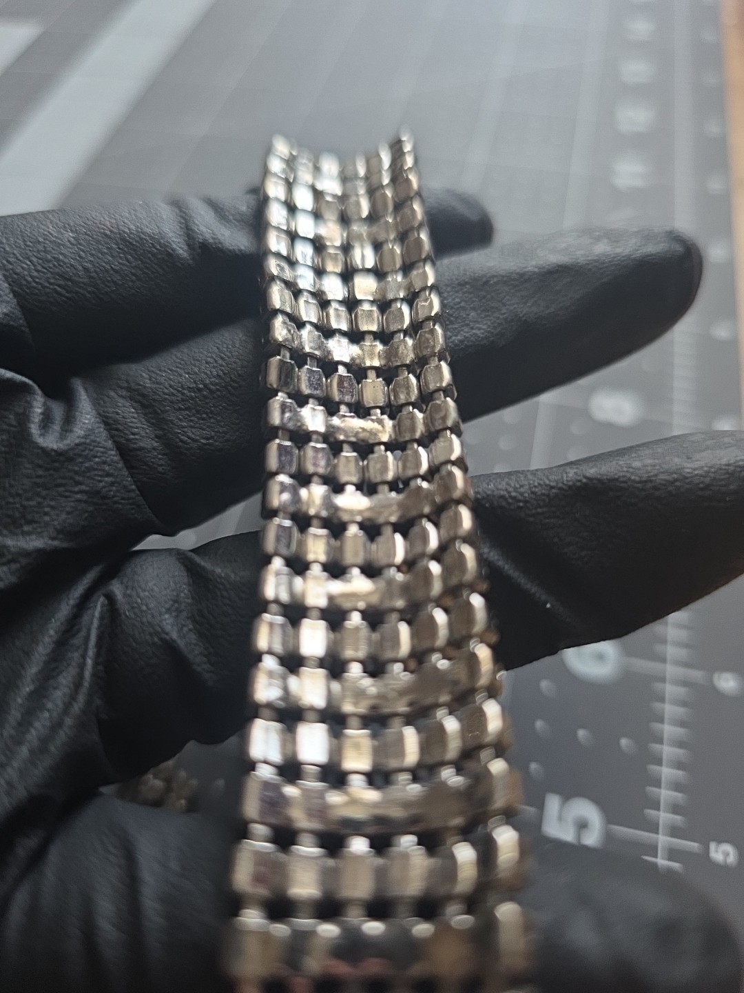 Vintage Rhinestone Bracelets Unsigned - image 6