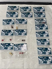 Miniature DARICE Crafting  5/8” Mushroom Birds Multicolor Fairy Garden 36 PCs