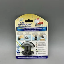 TubShroom 1.25 in. - 2 in. Bathtub Drain Protector Hair Catcher Stainless Steel