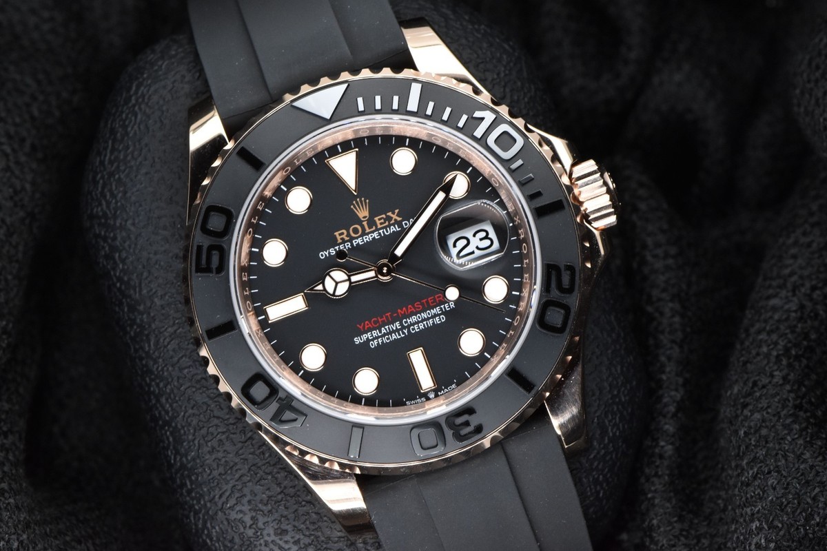 2024 Rolex Yacht-Master 40 18K Everose Gold Black Dial