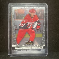 2024 OPC O-Pee-Chee Platinum Jackson Blake #221 RC Marquee Rookie Hurricanes