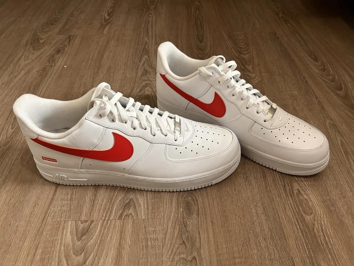 Las mejores ofertas en Nike Supreme x Air Force 1 Low Box Logo