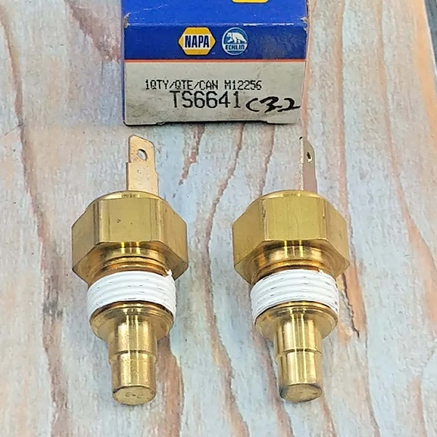 2 переключателя датчика температуры Napa Echlin TS6641 для Catalina Topkick El Camino - Изображение 2 из 4
