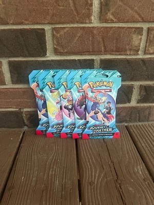 NEW-Pokemon TCG: Scarlet & Violet Journey Together x5 Sleeved Booster Packs