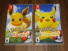 Pokemon Let's Go Pikachu and Eevee Nintendo Switch Game
