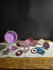 Assorted Handmade Epoxy Resin Items