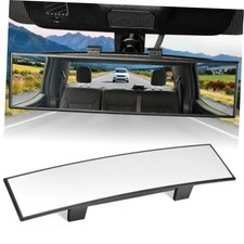 Panoramic Clip On Rear View Mirror for Car SUV Truck 12 Inch