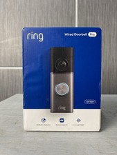 Ring Wired Doorbell Pro 3rd Gen Retinal 4K 3D Motion Detection NEW IN BOX NIB