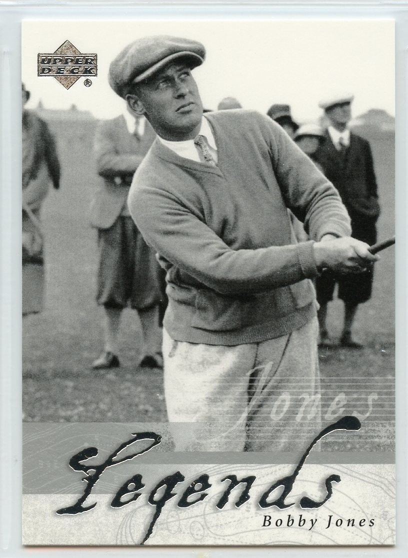 2002 Upper Deck SILVER Golf Legends - #56 - Bobby Jones