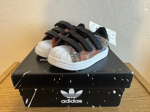 Adidas Originals Superstar Star Wars Scarpe da ginnastica bambino taglia 3 NUOVE (M)