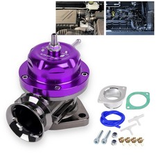 Purple Type-rs Turbo Blow Off Valve 2.5 63mm Bov Flange Pipe Kit Universal