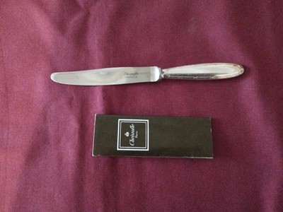 1 Entremet Messer Metall Silber Christofle Rubans 1, 12-teilig, 33
