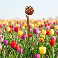 Gartenstecker Tulpe Ca. 120 Cm - Gartendekoration