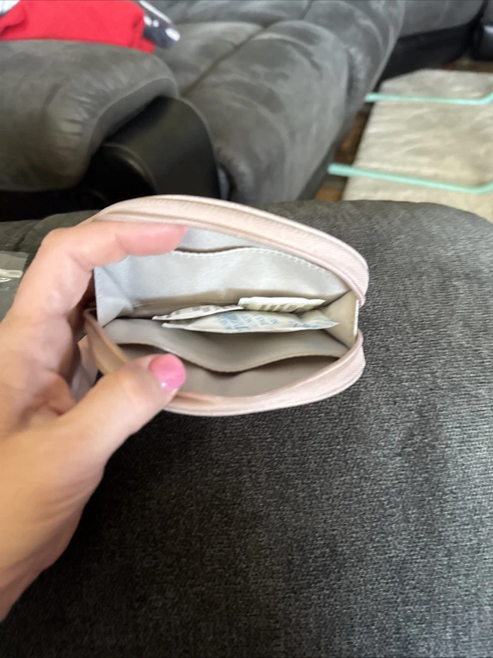 Billetera 31 Media Luna Tarjeta Piedra Guijarro Envejecido Foto 2 de 3