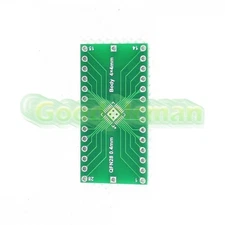 2PCS QFN28 0.4mm 0.5mm to 2.54mm DIP Adapter PCB Board Converter IC  S