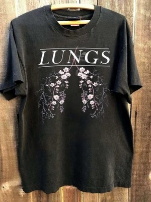 Florence & The Machine Band Lungs Albums Black T shirt Graphic Men Women