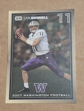 2007 CARL BONNELL HIGH STEP CARD UW WASHINGTON HUSKIES #11 UNIVERSITY OF