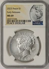 2023 Peace Dollar $1 MS 69 NGC Early Releases