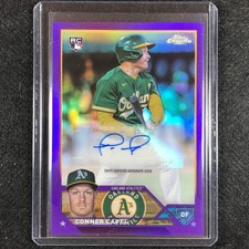 2023 Chrome Update Conner Capel Rookie Auto Purple 60/250